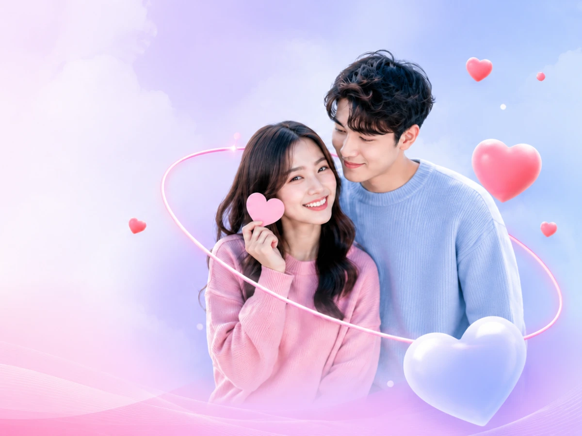 Cặp đôi hạnh phúc kết nối trên ứng dụng hẹn hò H2O